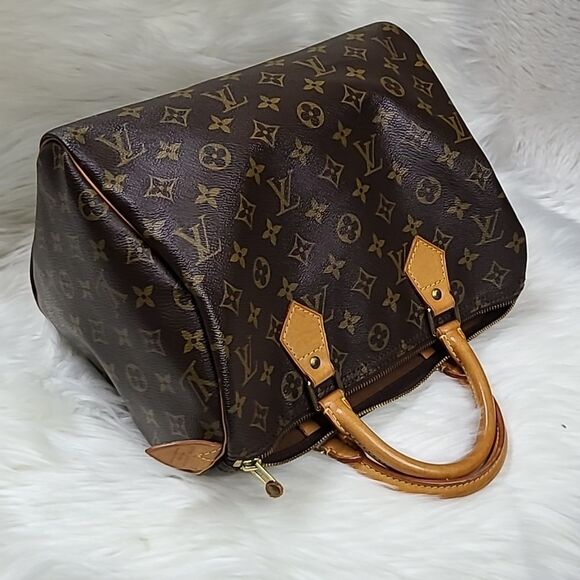 💯 Authentic LOUIS VUITTON Speedy 30 🍀 - Picture 13 of 16